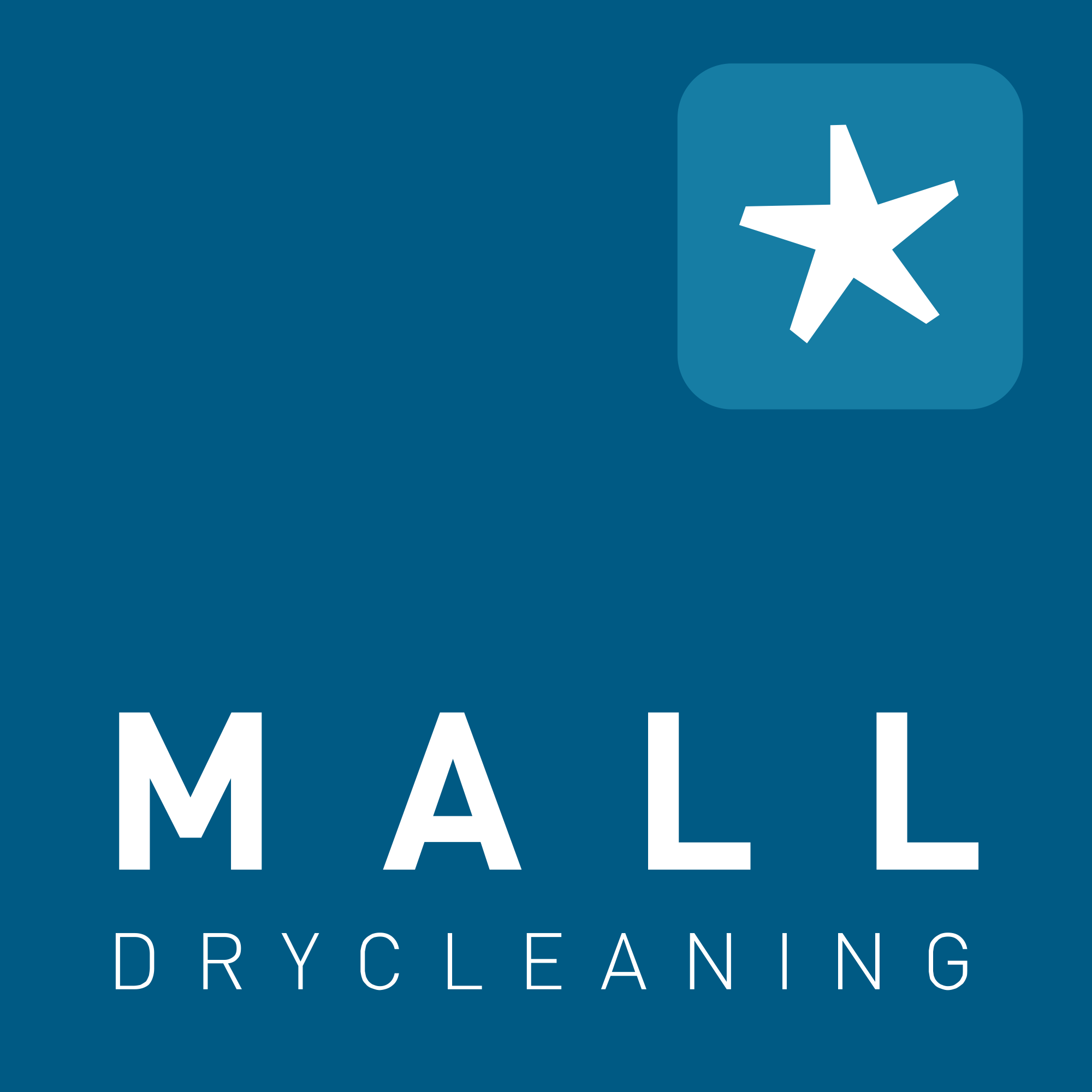 mall drycleaning logo